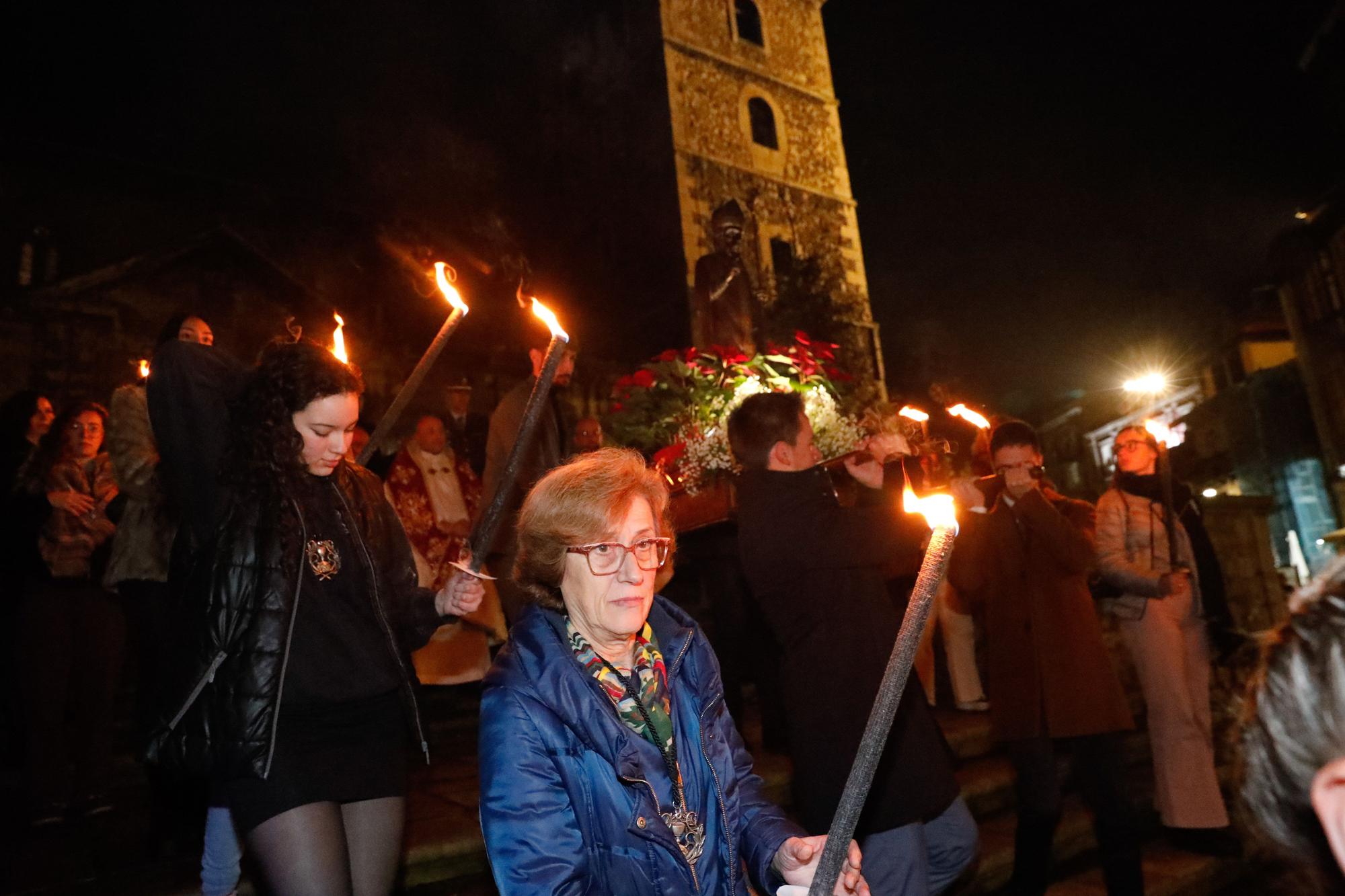 En imágenes: la procesión de San Nicolás en Avilés