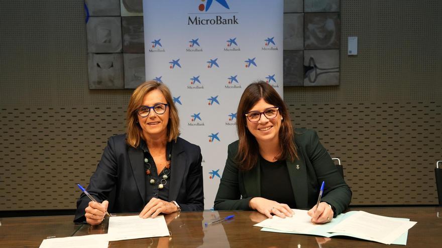 L’Ajuntament de Girona i MicroBank signen un conveni de col·laboració per incentivar l’autoocupació i l’activitat emprenedora