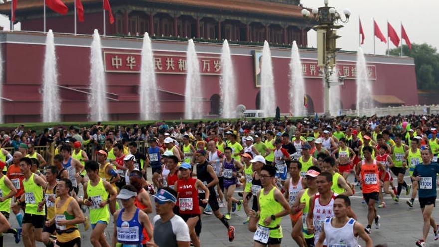 Maratón de Pekín celebrado el pasado fin de semana.