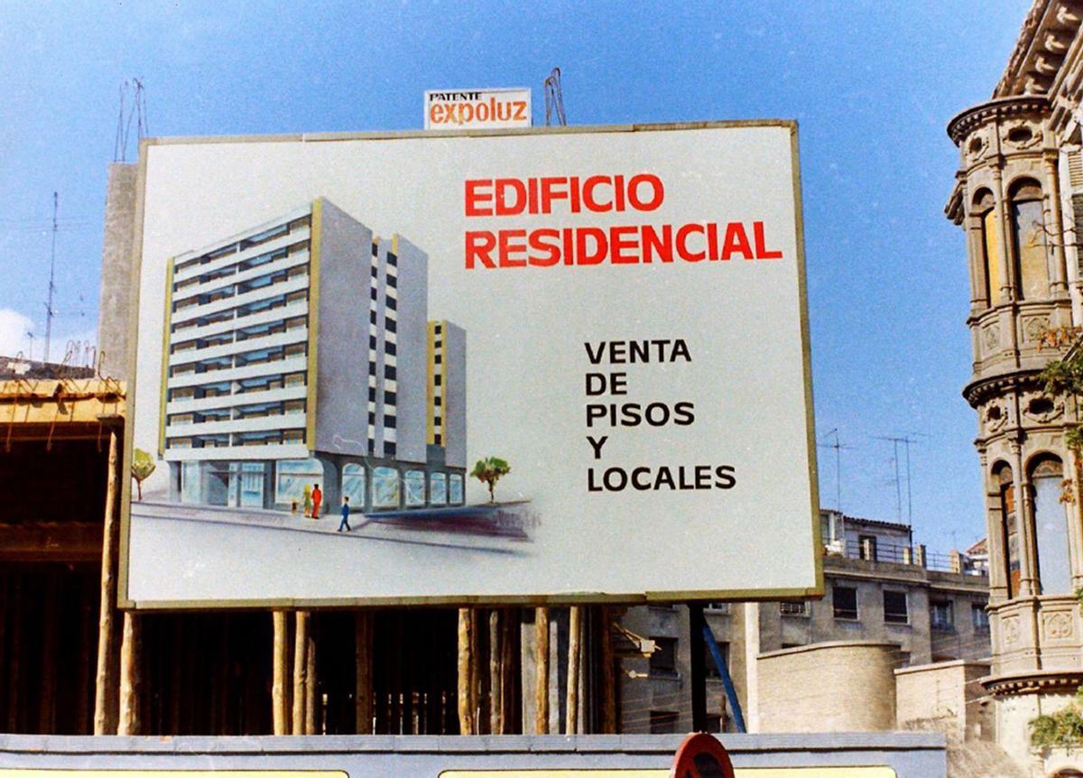 Cartel en defensa del patrimonio, 1976.