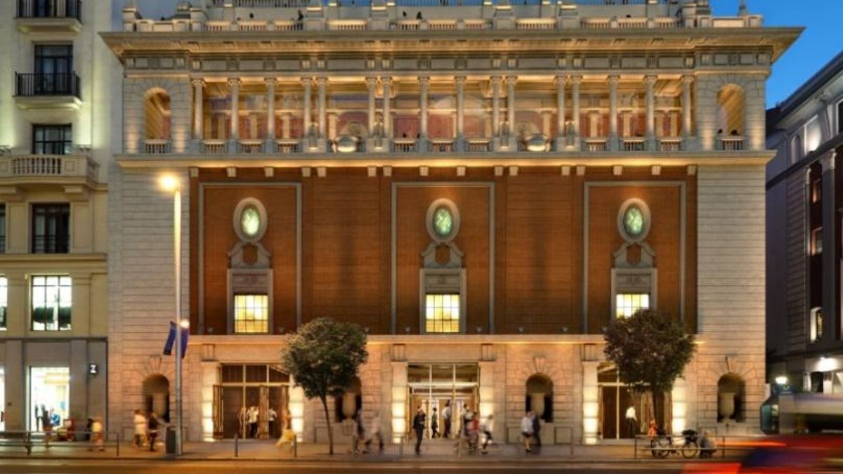 Así lucirá el Palacio de la Música tras su rehabilitación.
