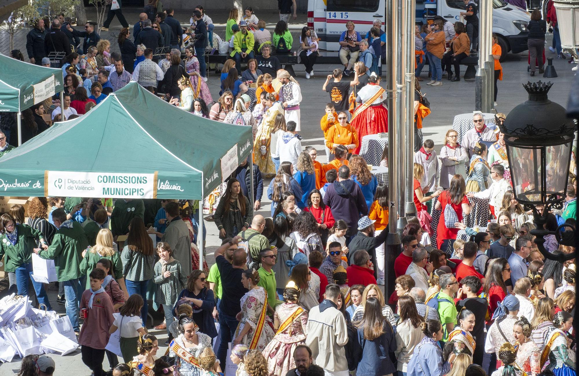 Fiesta Fallera en la Diputació