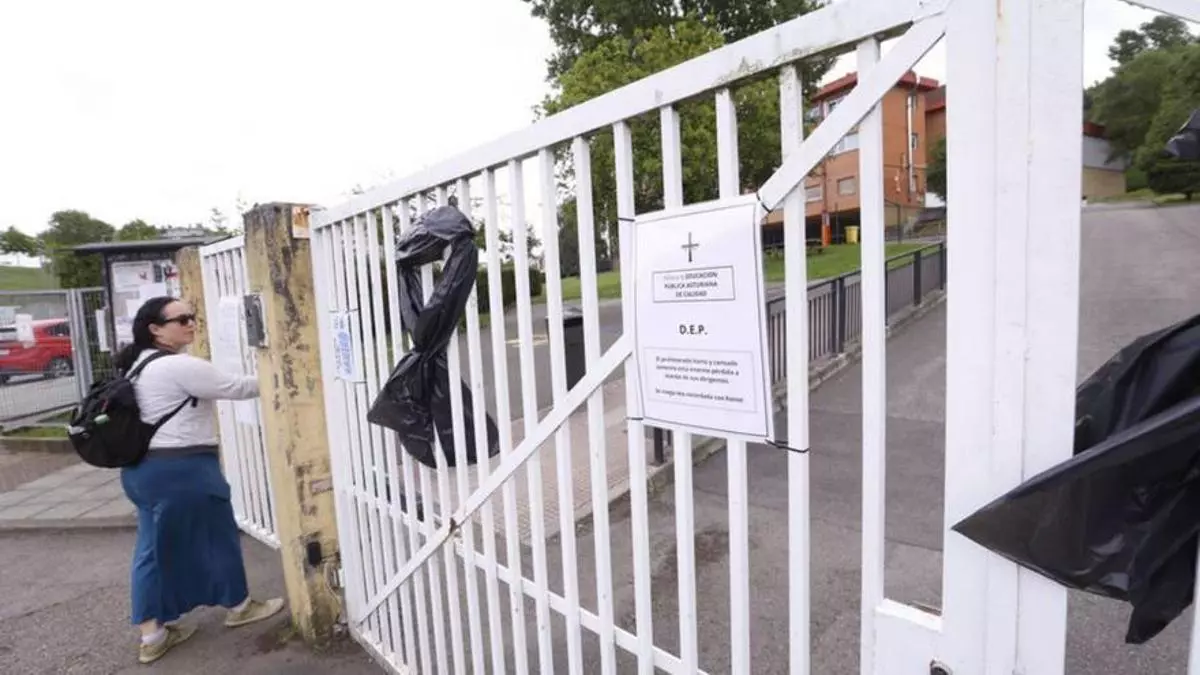 Los colegios de Asturias afrontan un fin de curso caótico con tres huelgas en paralelo