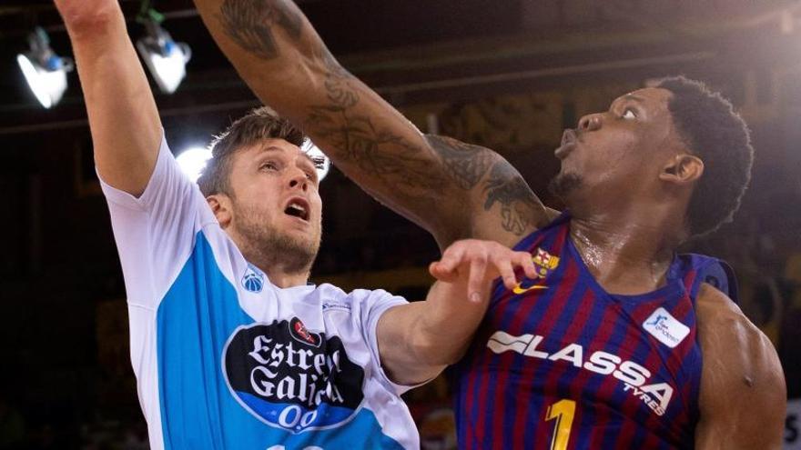 EL Barça derrota al Obradoiro y termina líder el 2018