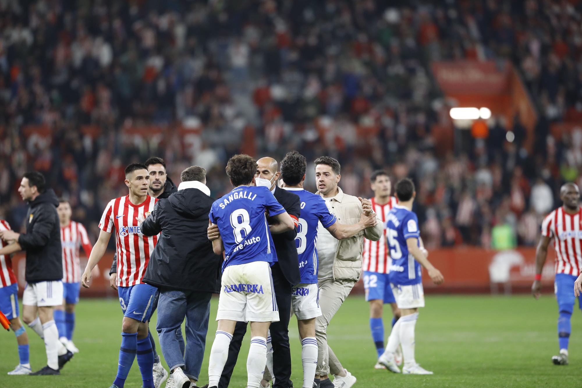 EN IMÁGENES: Así fue el derbi asturiano en El Molinón