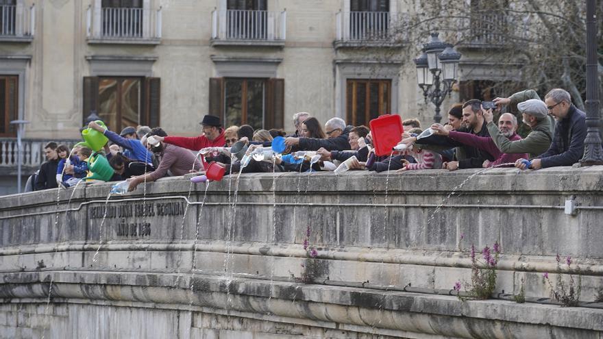 Aigua és Vida Girona celebra la tradicional palanganada del Ter