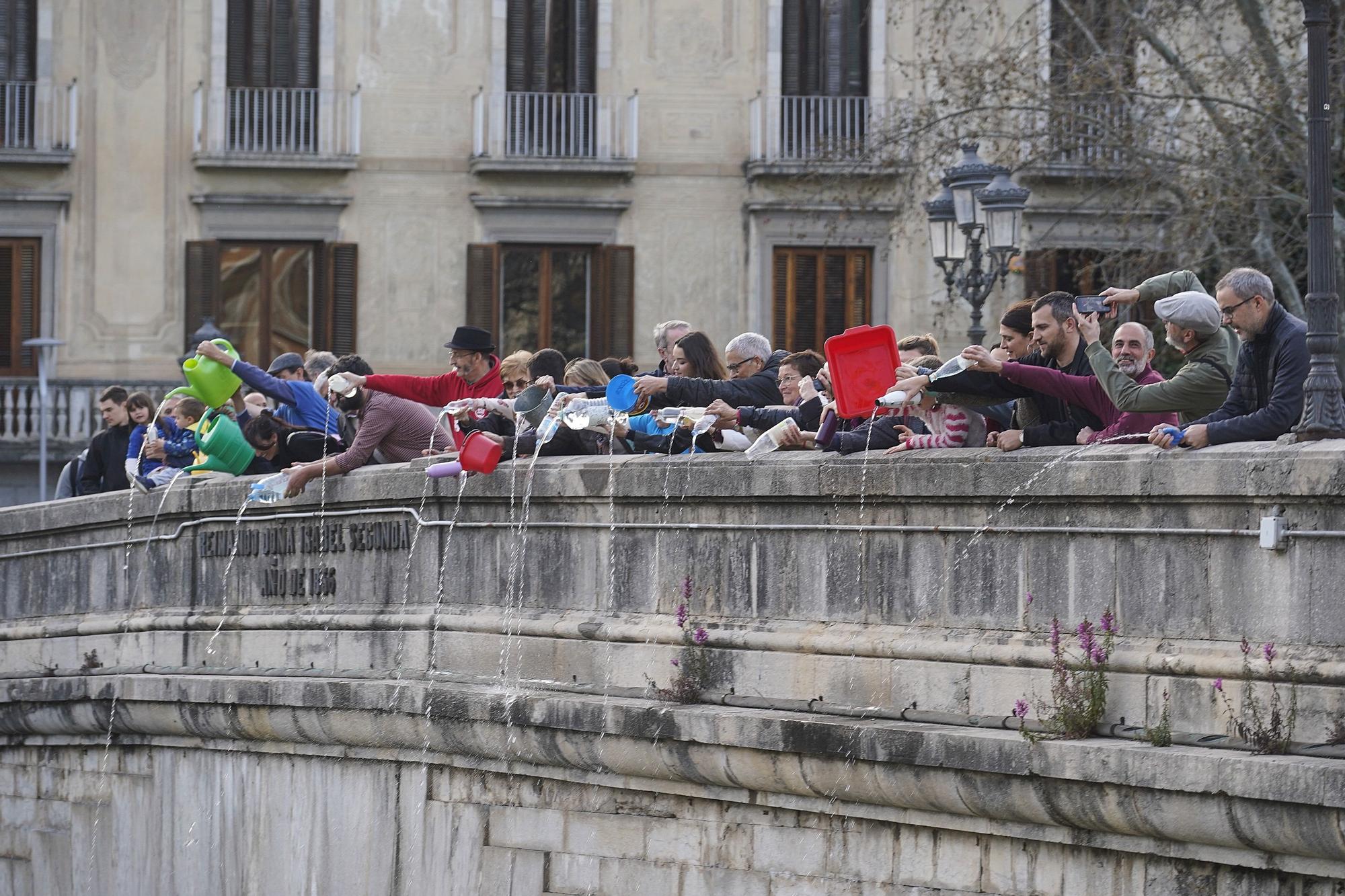 Aigua és Vida Girona celebra la tradicional palanganada del Ter