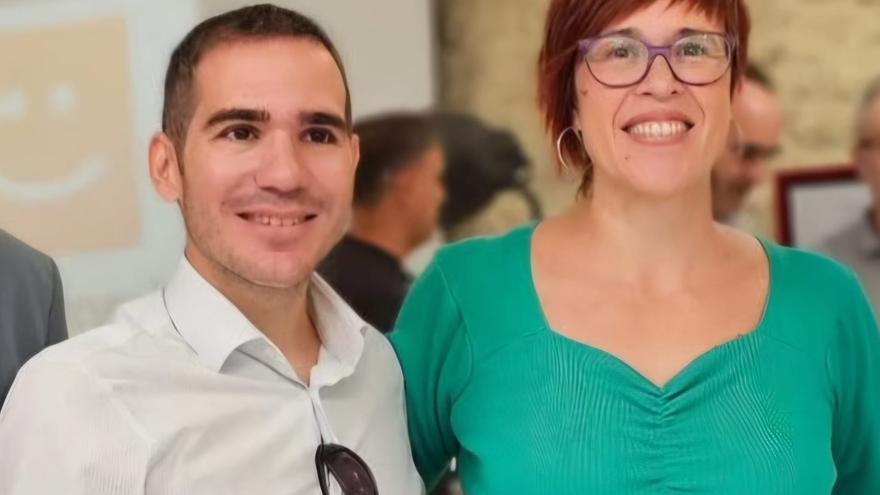 Ximo Perles y Aguedà Micó, de Compromís
