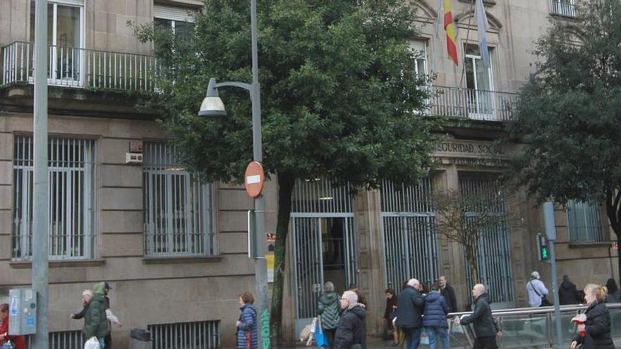 Sede de la Seguridad Social en Ourense.