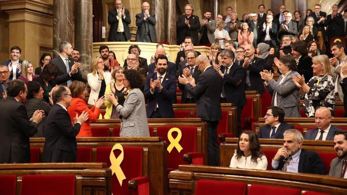 zentauroepp41638873 politica   17 01 2018   investidura mesa del parlament   fot180117124847