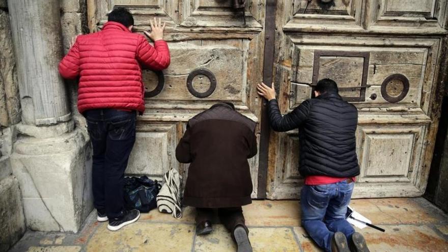 El Santo Sepulcro cierra en protesta por la nueva fiscalidad de Israel