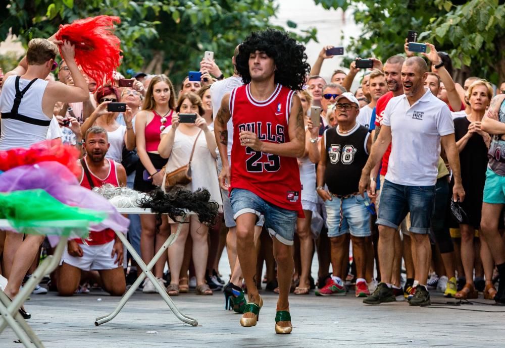 Con tacones y a lo loco en Benidorm