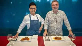 VÍDEO | Un pato con higos y un pollo con gambas de rechupete: las recetas con aves de Carme Ruscalleda y Artur Martínez