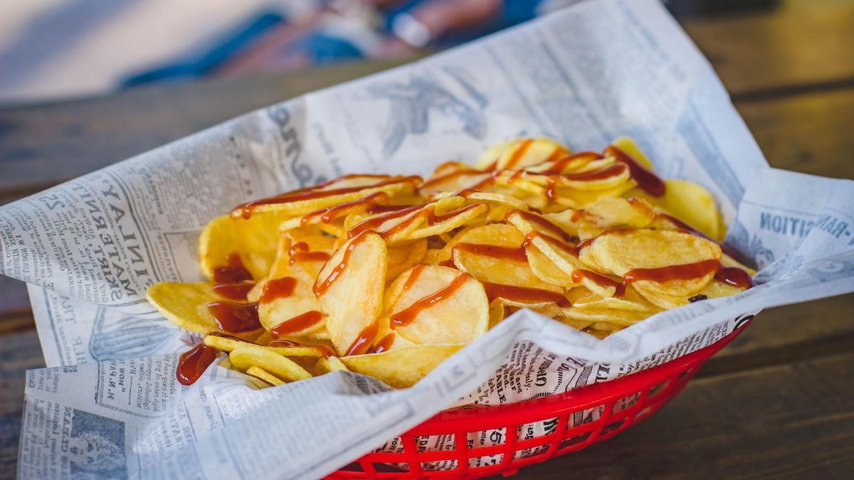Como hacer patatas fritas de bolsa perfectas y crujientes - chips 
