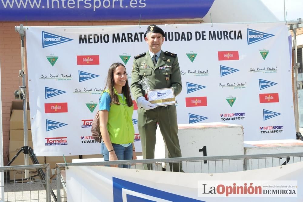 Media Maratón de Murcia: podios