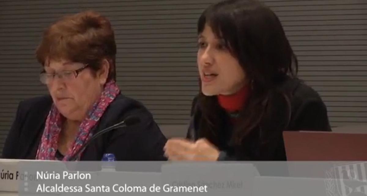 Presentació de les Jornades de les Dones 2014 a Santa Coloma.