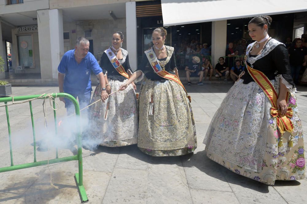 La última mascletà de las fiestas, a cargo de la Pirotecnia Ferrández, deja un gran sabor de boca.