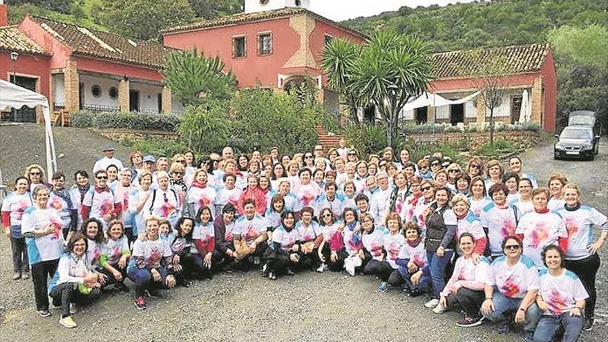 villafranca acoge la primera marcha por la igualdad de la comarca