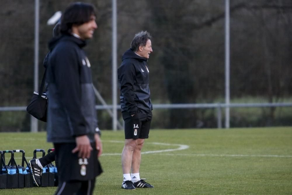 Entrenamiento del Real Oviedo