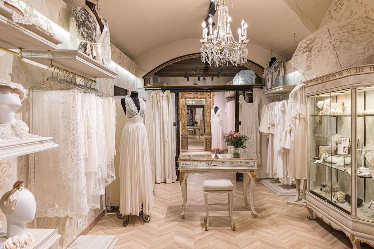 Interior de la tienda L'Arca, en el barrio Gòtic de Barcelona.