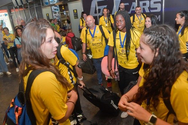 Llegada del Rocasa al Aeropuerto de Gran Canaria