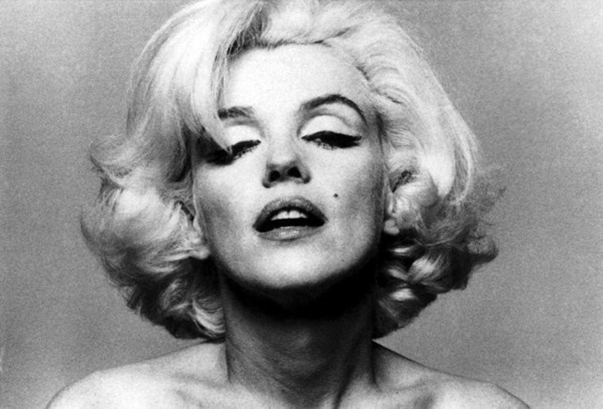 Una altra de les fotos que Bert Stern va fer a Marilyn a ’L’última sessió’ per a la revista ’Vogue’ el 1962.