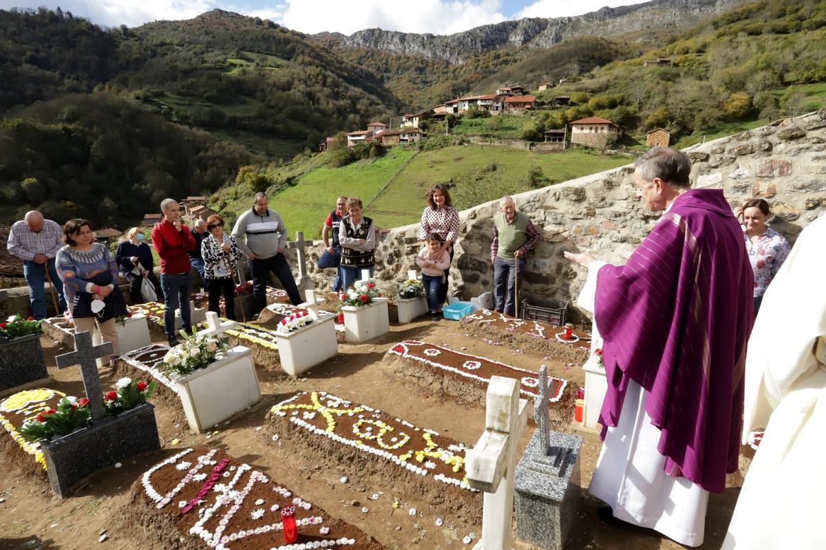 Una imagen de archivo del cementerio de Bandujo