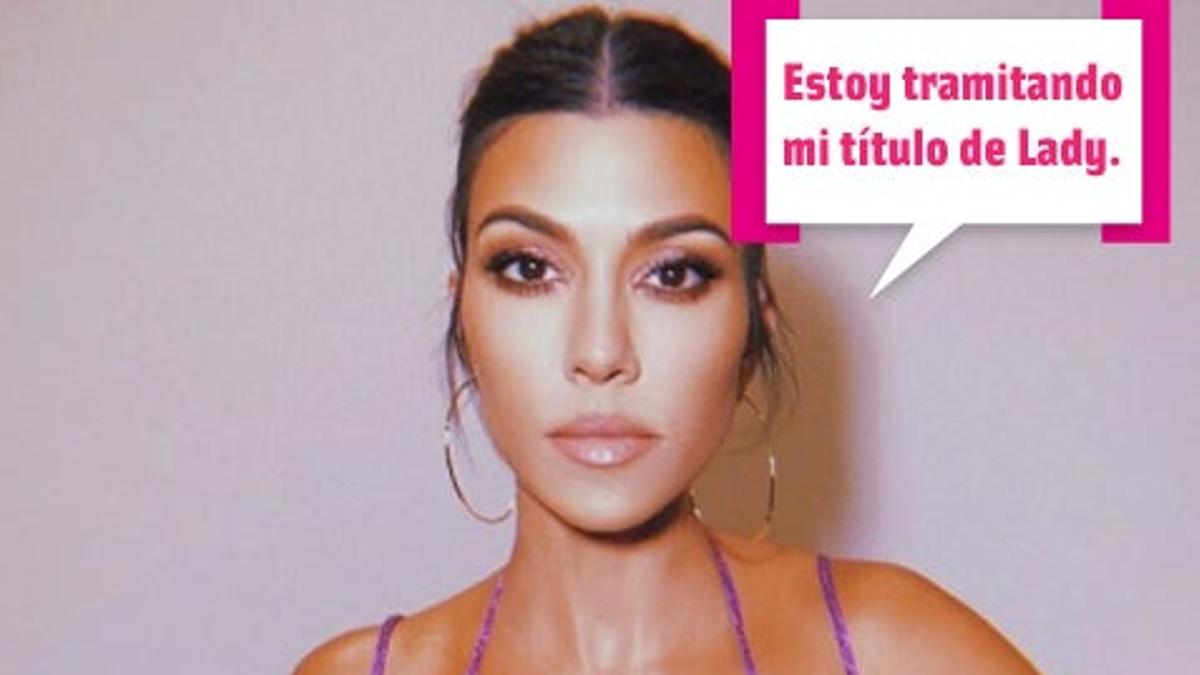 Kourtney Kardashian será lady pronto