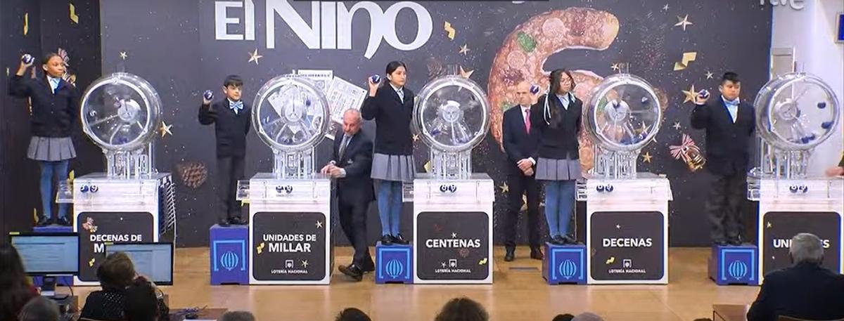El número 78.908, primer premio del Sorteo Extraordinario de El Niño