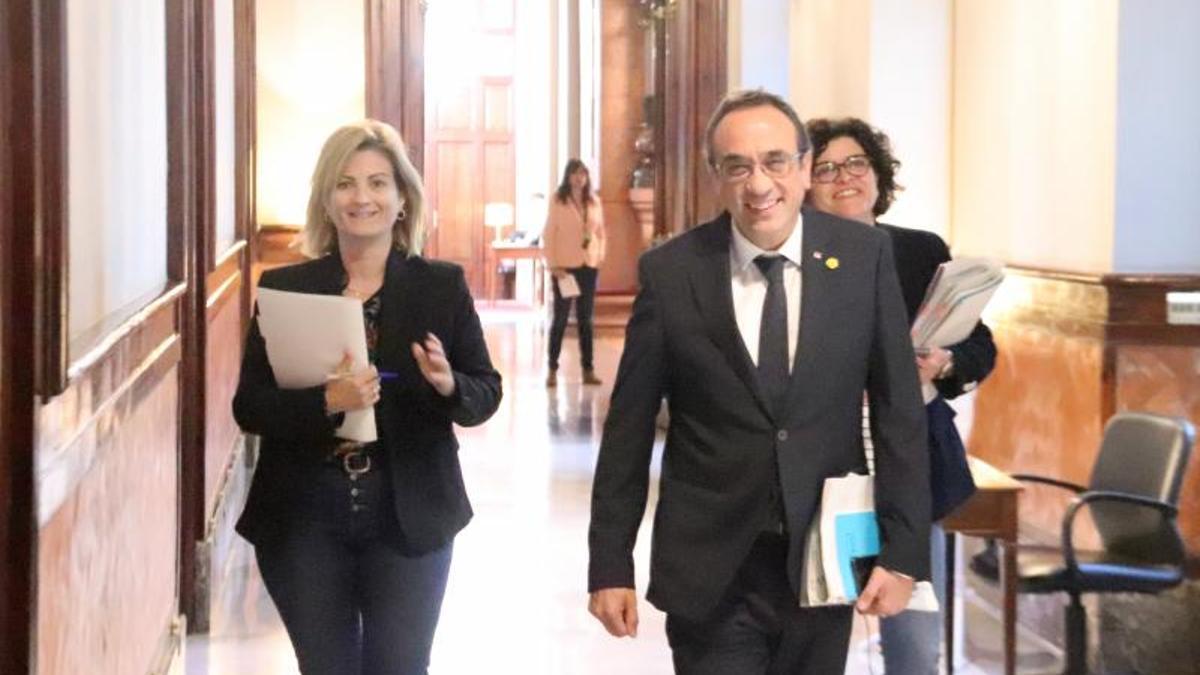 Reunión de la Mesa del Parlament