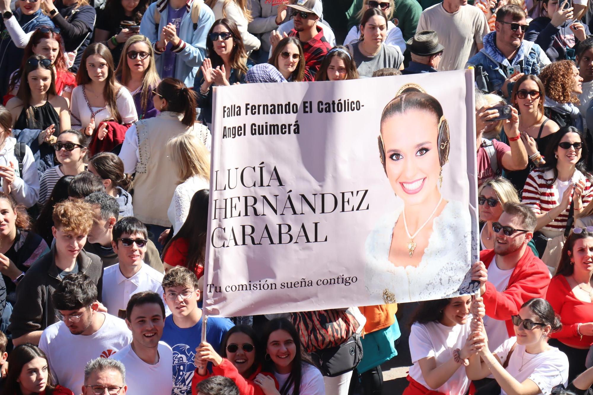 Los fans de Lucía Hernández