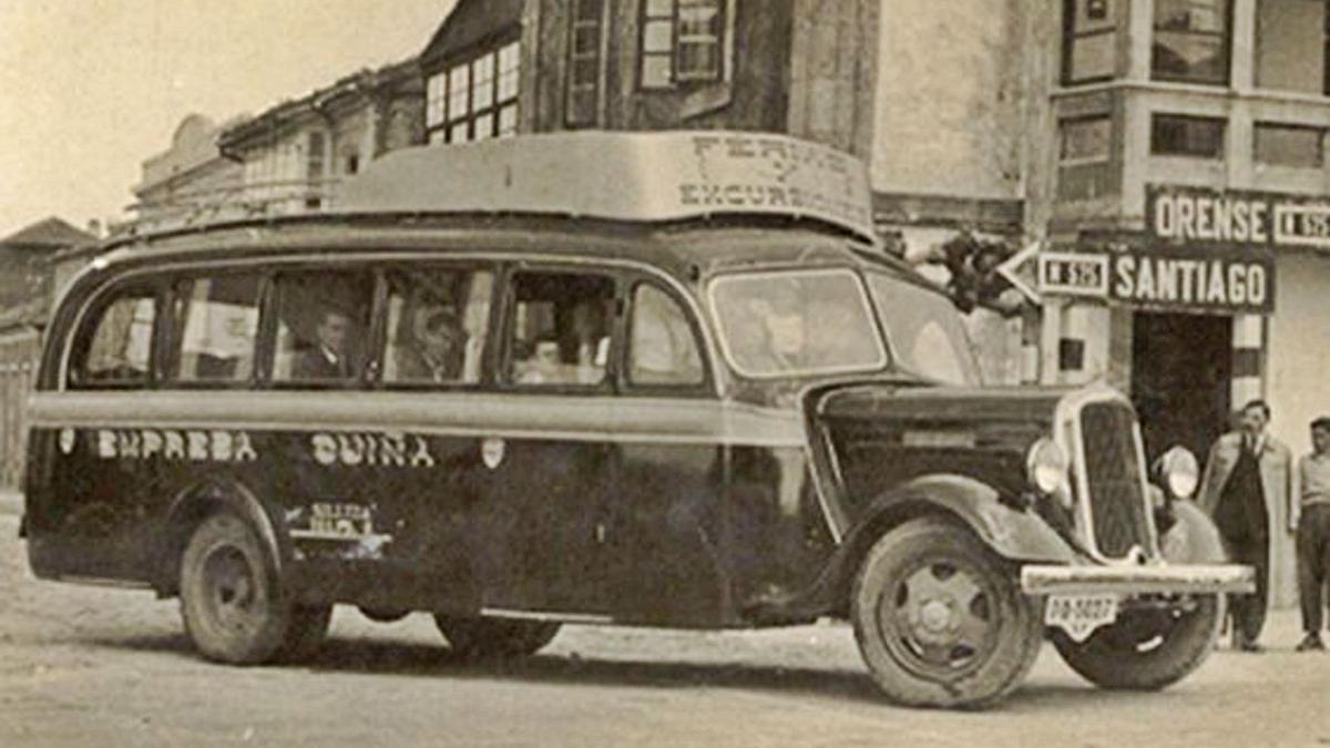 ‘El Modelo de Rodeiro’, primeiro bus de Camba