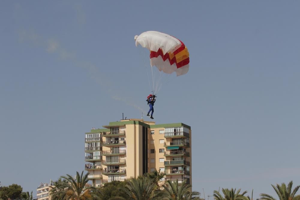 El Rey preside el festival aéreo de la Academia del Aire en Murcia