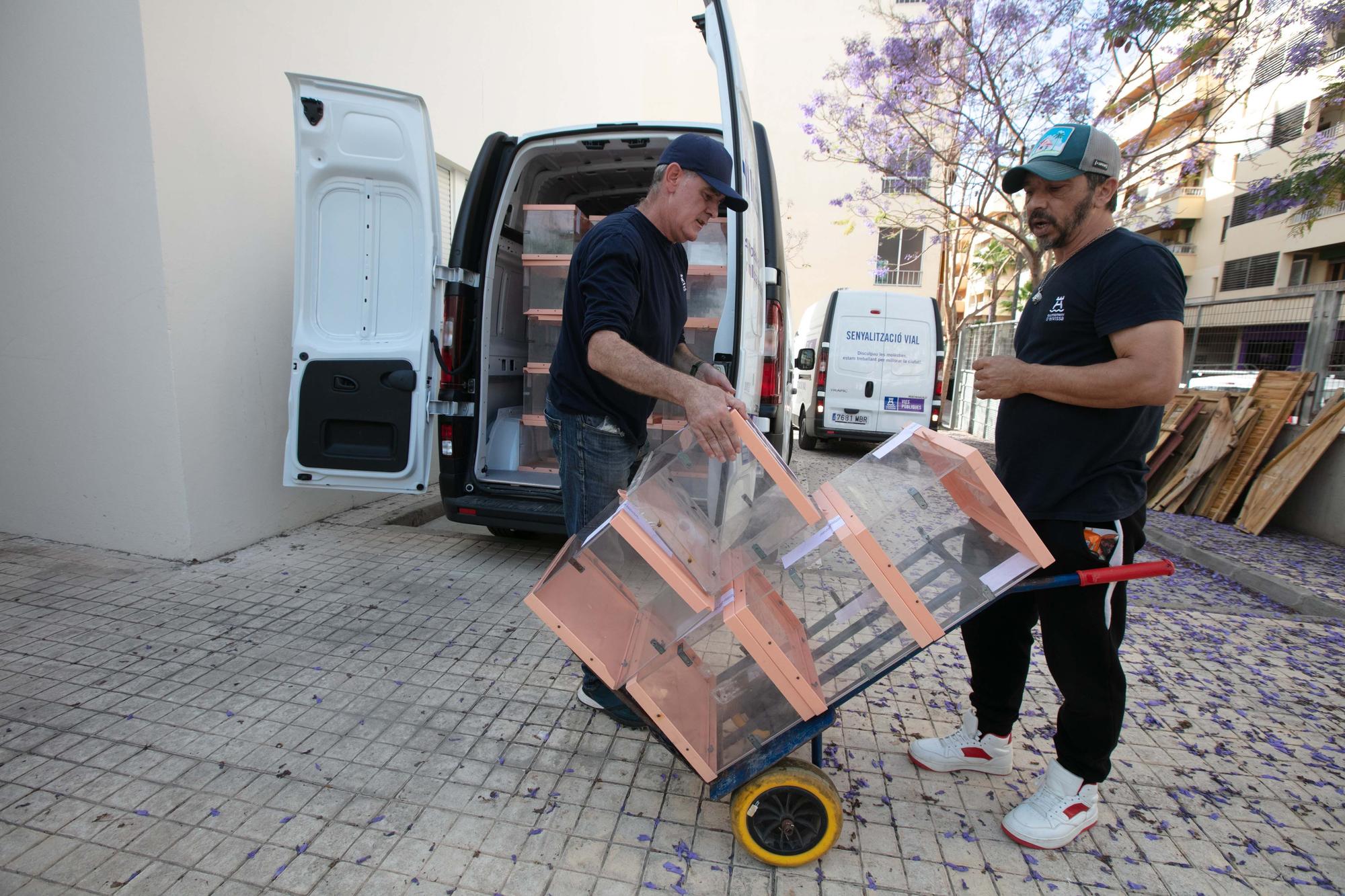 Galería de imágenes de los preparativos para las elecciones del 28M