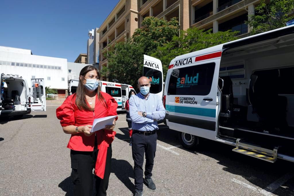 Presentación nuevas ambulancias