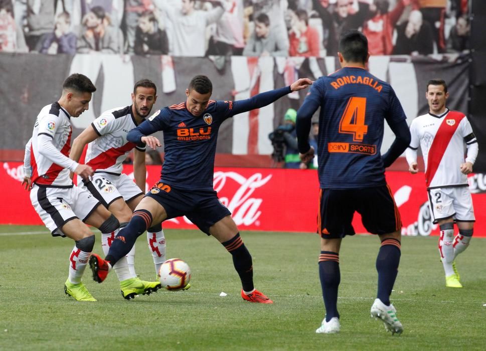 Rayo Vallecano - Valencia CF: Las mejores fotos