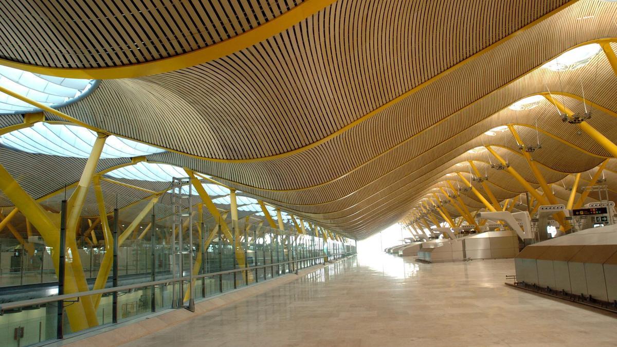 Terminal 4 am Flughafen von Madrid