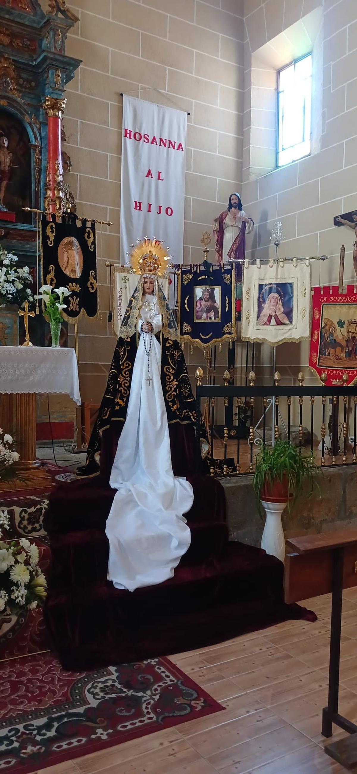 Virgen de la Soledad, de Talayuela.