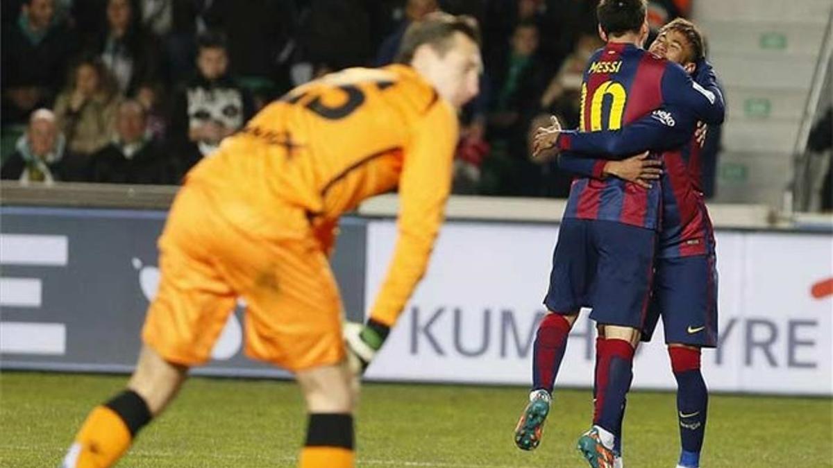 Messi y Neymar, una dupla que está maravillando al mundo