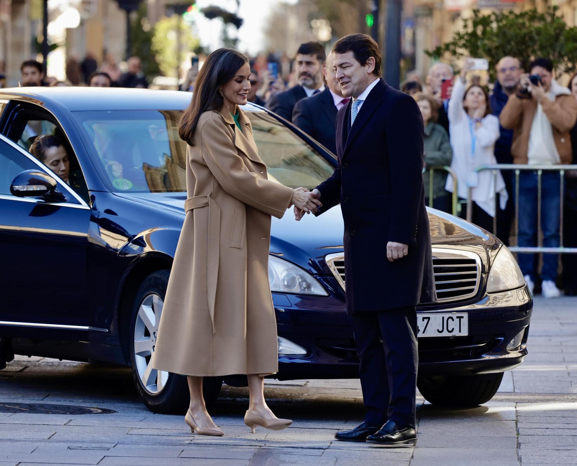 GALERÍA: Así ha sido la visita de la reina Letizia a Salamanca