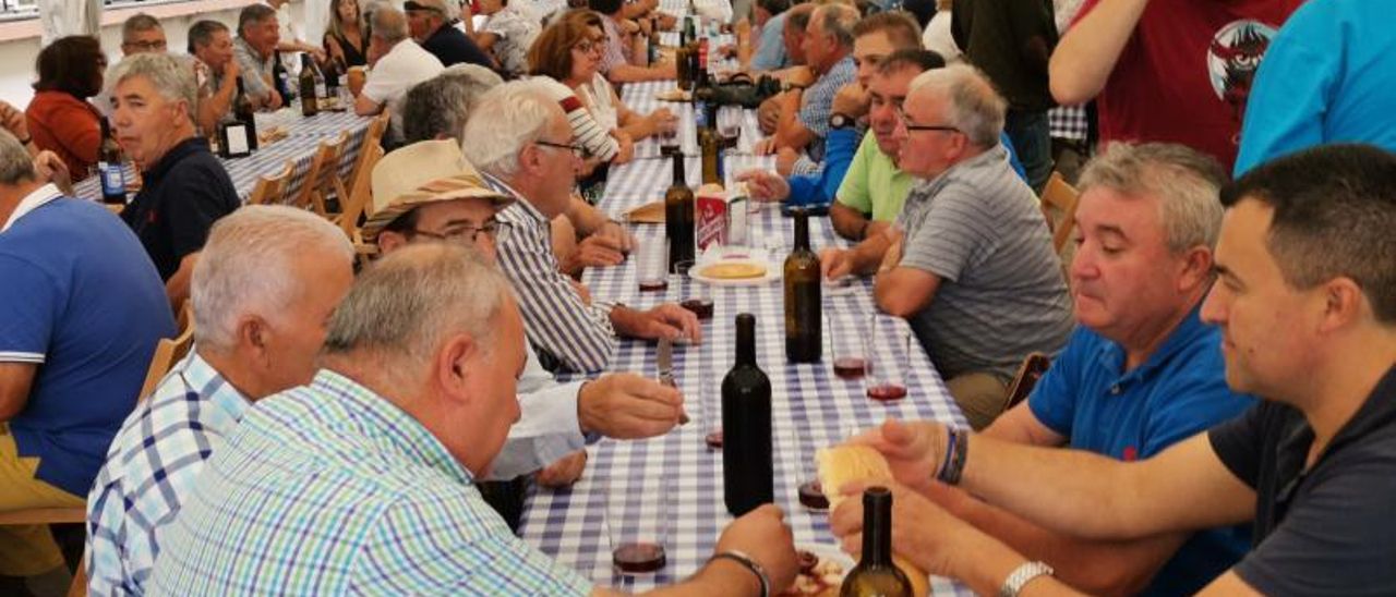 Asistentes a la última edición de la Festa, la de 2019. | // SANTOS ÁLVAREZ