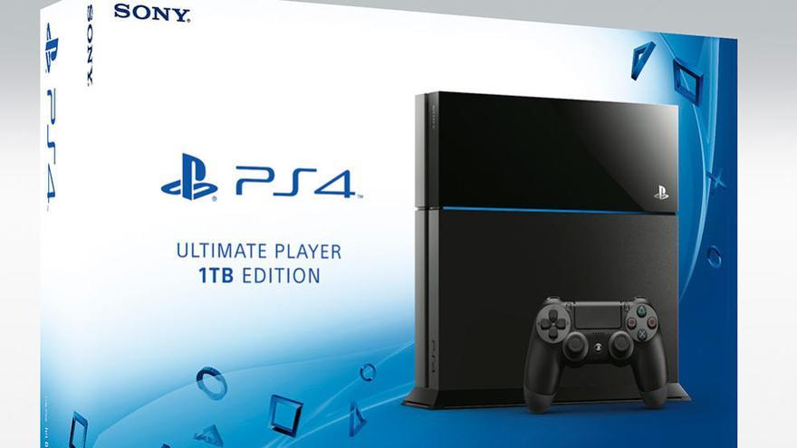 La PlayStation 4 de 1 TB llegará a España el 15 de julio