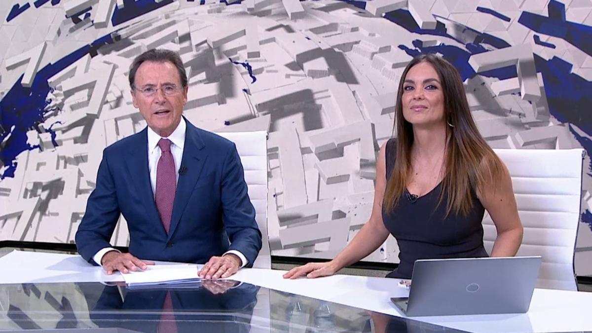 Matías Prats y Mónica Carrillo en 'Antena 3 Noticias'