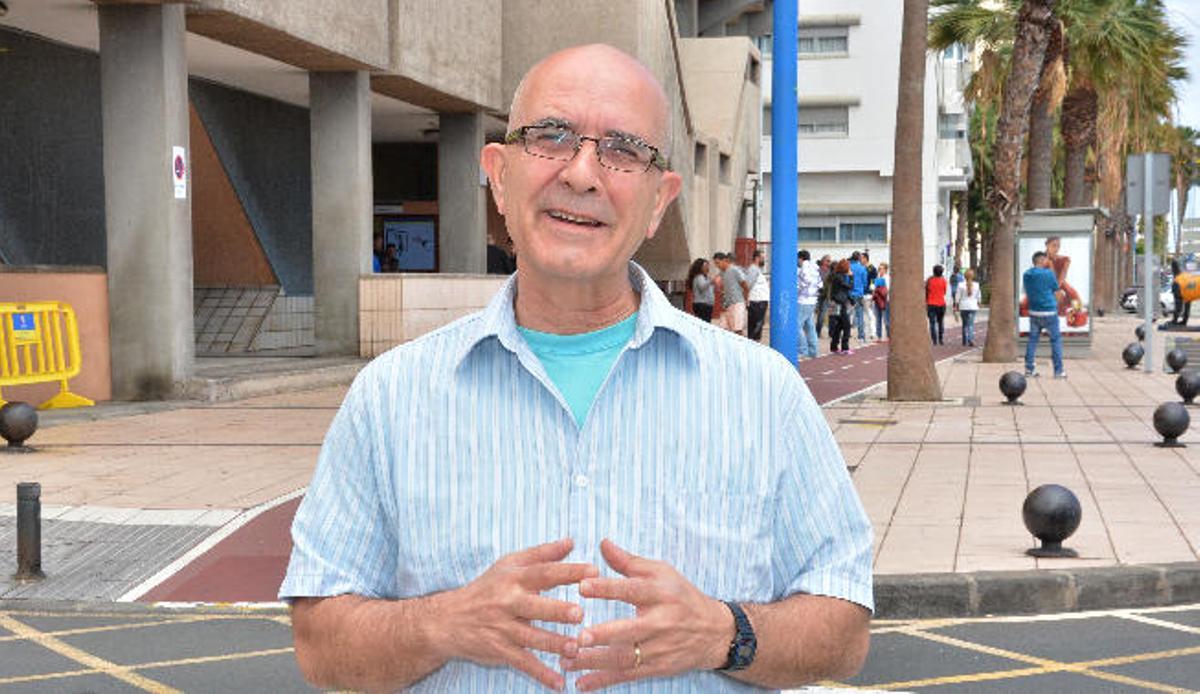 El portavoz de la Asociación de Integración de Salud Mental, Emilio Gotera.