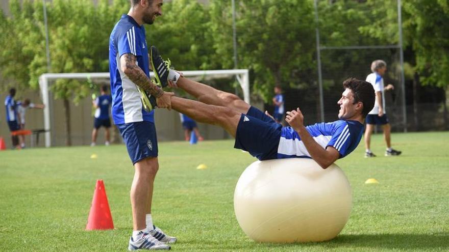 Zapater y Cani, los capitanes