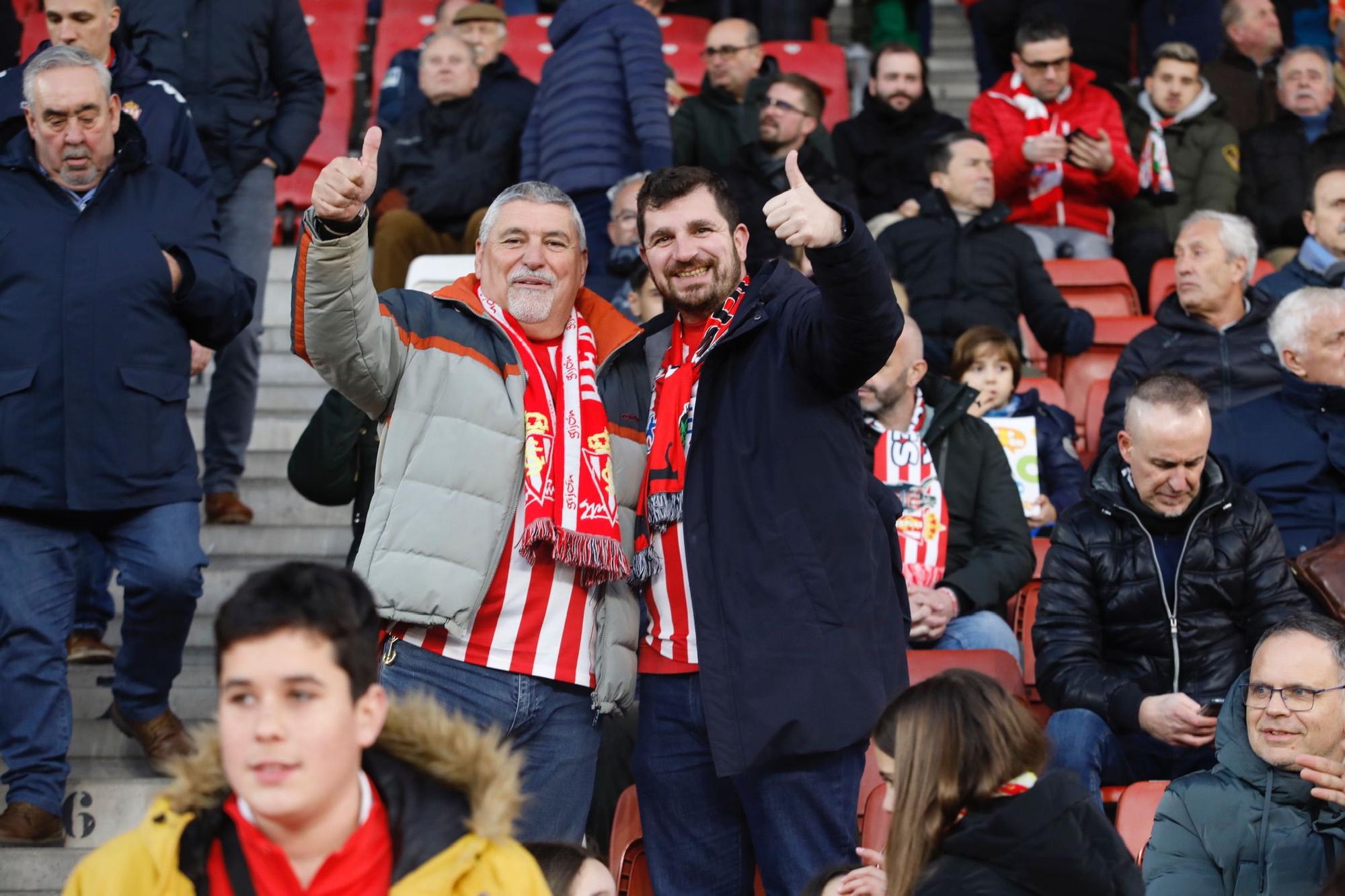 En imágenes: Así fue el Sporting-Málaga disputado en El Molinón