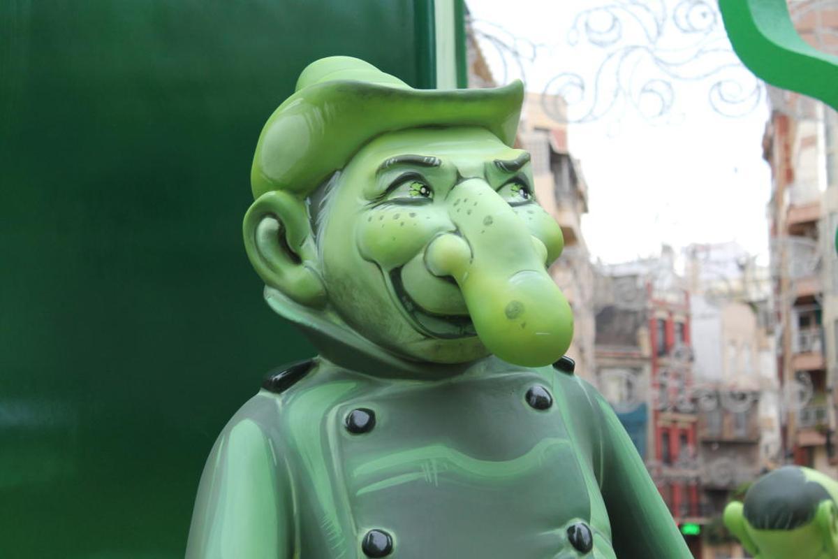 Cuando Galiana plantó la falla más verde, la más alta y la más flamenca
