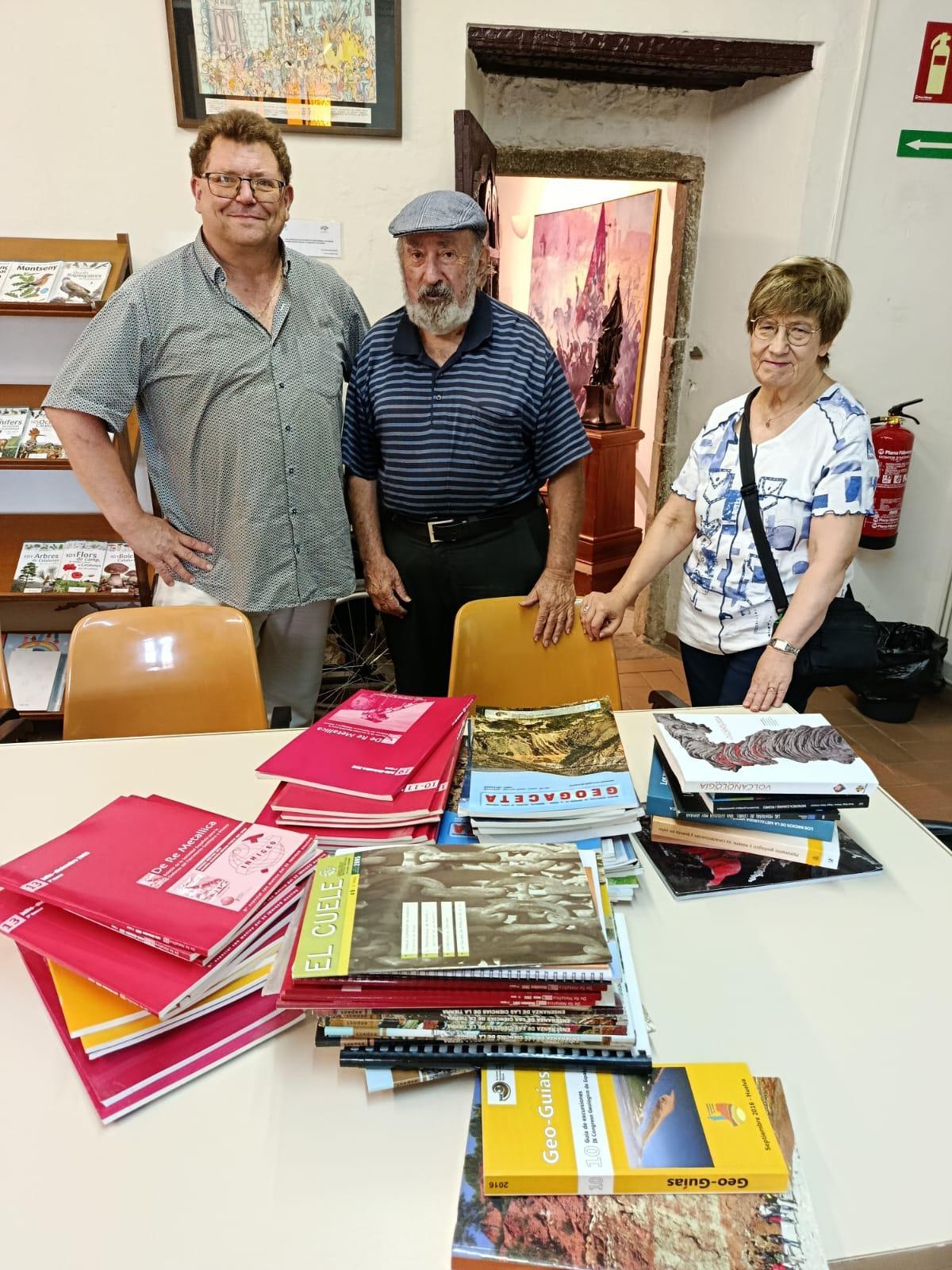 El material rebut pel Museu de Moià