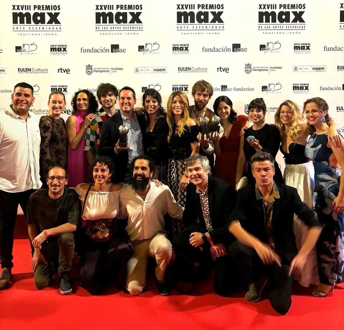 La Generalitat felicita els professionals de les arts escèniques valencianes guardonats en els Premis Max 2025.