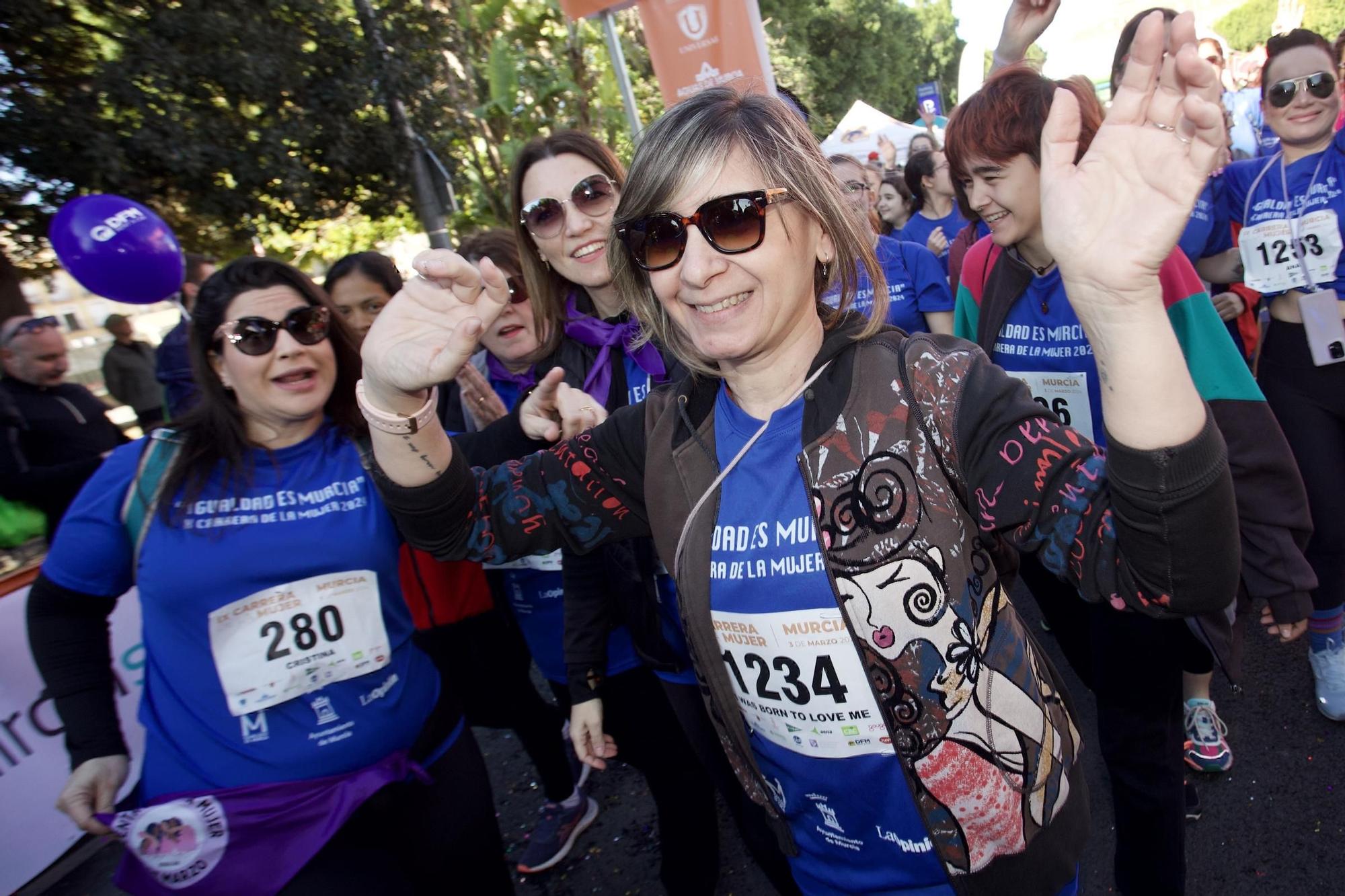 Las imágenes de la salida de la Carrera de la Mujer de Murcia 2024